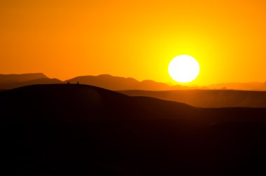 Sunset bulvarında Sahra Çölü