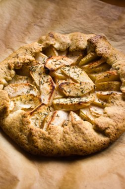 Geleneksel Galette'ye tart