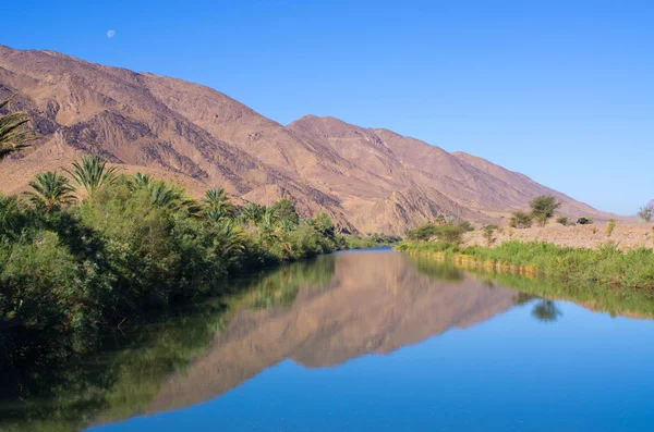 Río Draa en Marruecos — Foto de Stock