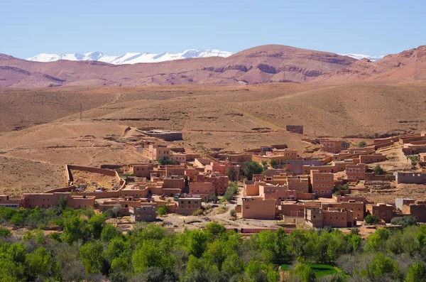 Πράσινη όαση στο Μαρόκο — Φωτογραφία Αρχείου