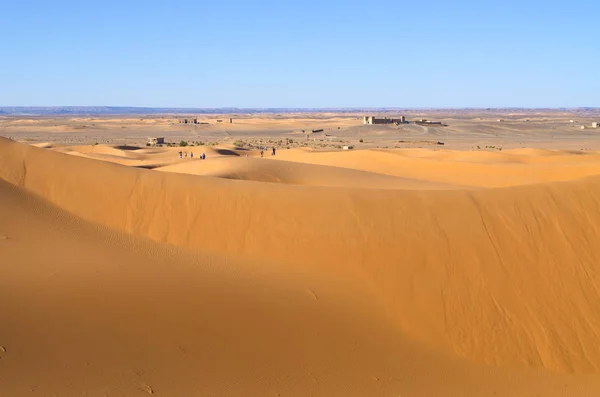 Sahara woestijn in Marokko — Stockfoto