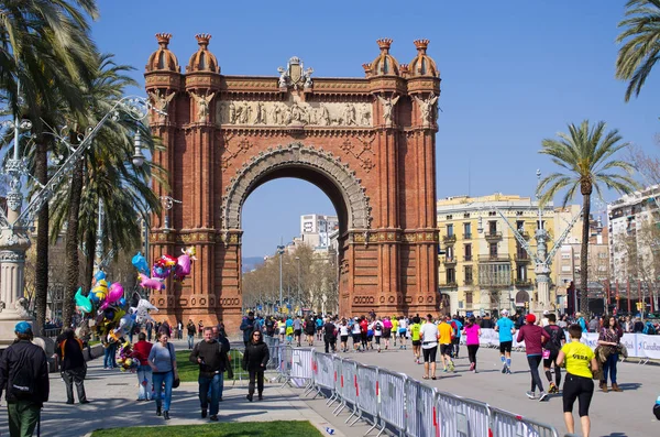 Triumphbogen in Barcelona, Spanien — Stockfoto