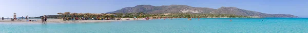 Elafonissi пляж, Крит — стокове фото
