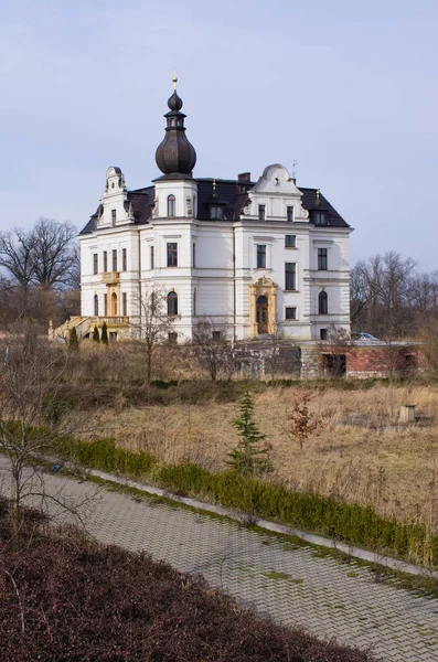 Palazzo Biskupice vicino a Breslavia — Foto Stock