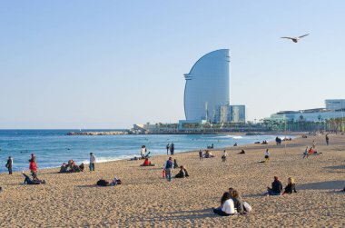 Barceloneta plaj, İspanya