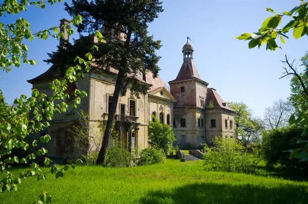 Régi romos mansion, Lengyelország — Stock Fotó