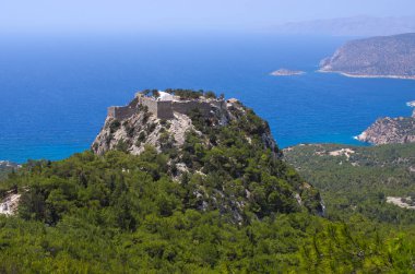 Monolithos Castle, Rodos, Yunanistan