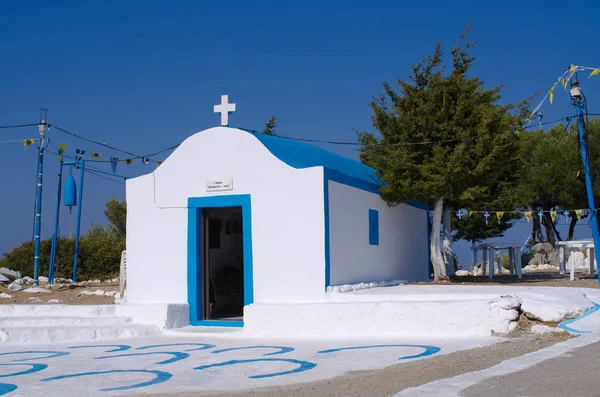 Profitis Ilias klášter, Rhodos, Řecko — Stock fotografie