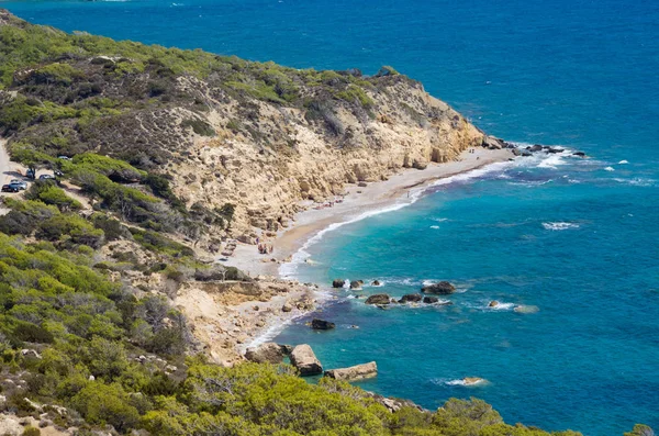 Coast of Rhodes island, Greece — Stock Photo, Image
