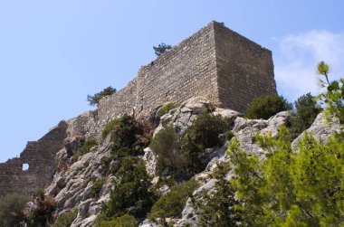 Monolithos Castle, Rodos, Yunanistan