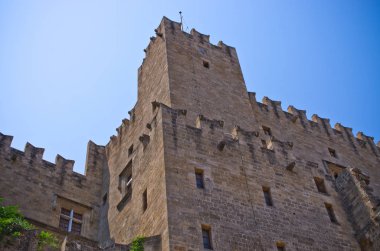Büyük antik duvarlar, Rodos'un şehir, Yunanistan