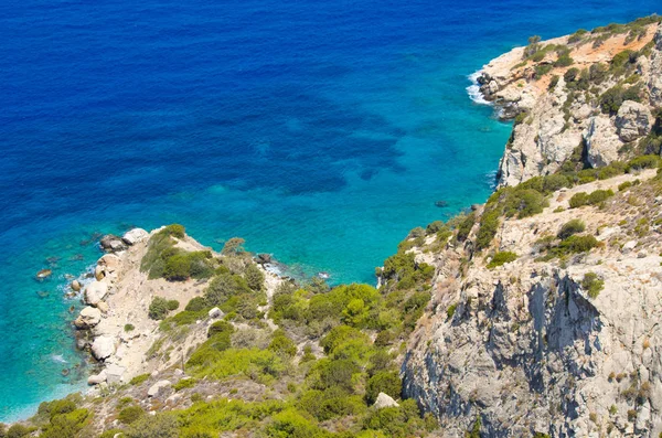 Costa da ilha de Rodes, Grécia — Fotografia de Stock