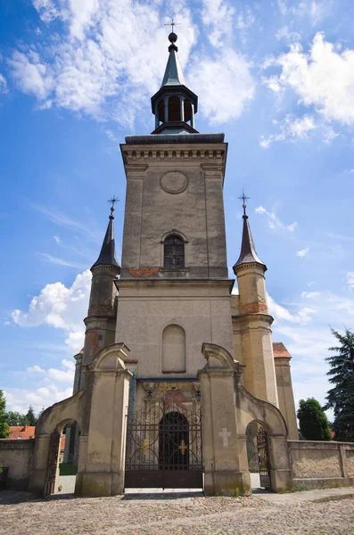 Starý kostel v Osieczna, Polsko — Stock fotografie