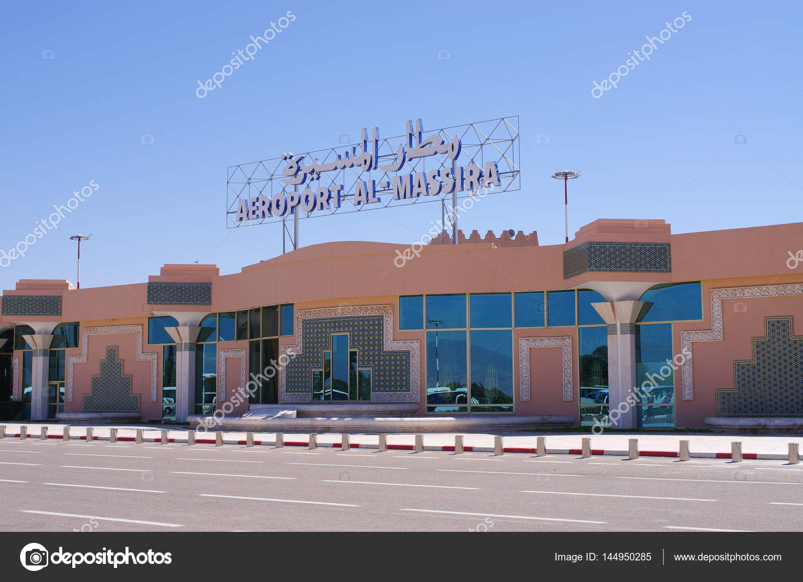 Flughafen von agadir, Marokko — Redaktionelles Stockfoto © ccat82