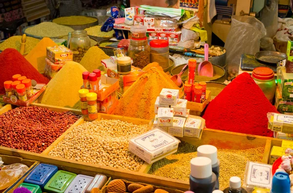 Mercancías en el mercado en Taroudant, Marruecos —  Fotos de Stock