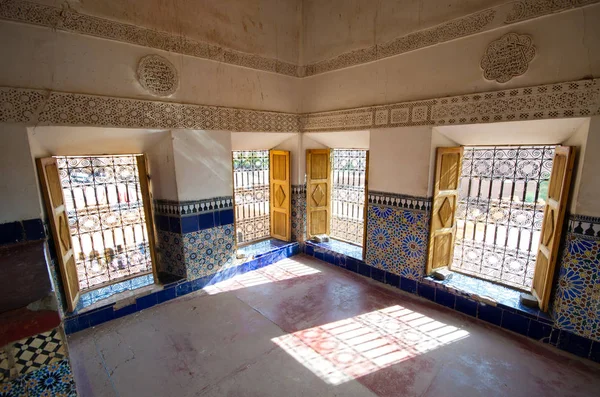 Интерьер Касбы в Уарзазазате, Марокко — стоковое фото