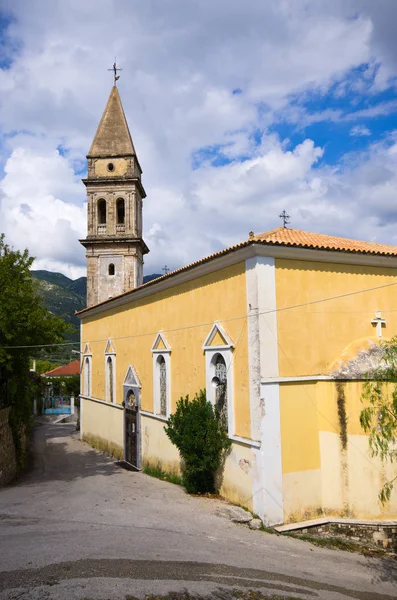 Church Panagia Anafonitria i Skoulikado, Zakynthos, Grækenland - Stock-foto