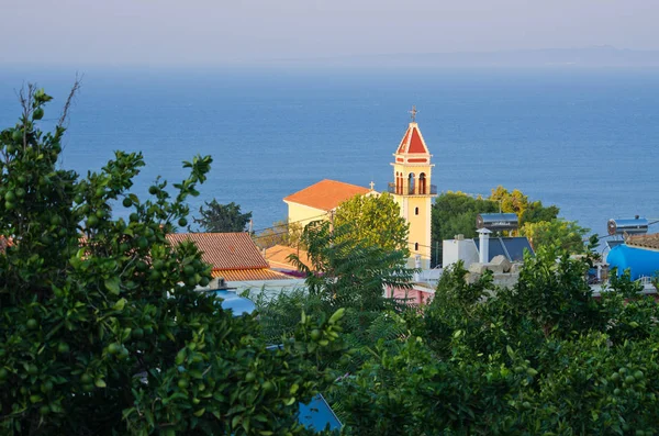 Εκκλησία στην πόλη της Ζακύνθου, Ελλάδα — Φωτογραφία Αρχείου