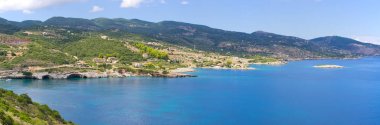 Makris Gialos bay, Zakynthos, Yunanistan
