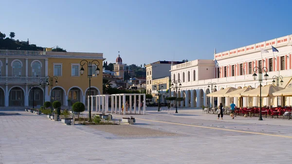 Plaza de la ciudad de Zakynthos, Grecia —  Fotos de Stock