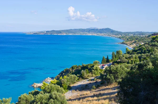 Coastline of Zakynthos island, Greece — Stock Photo, Image