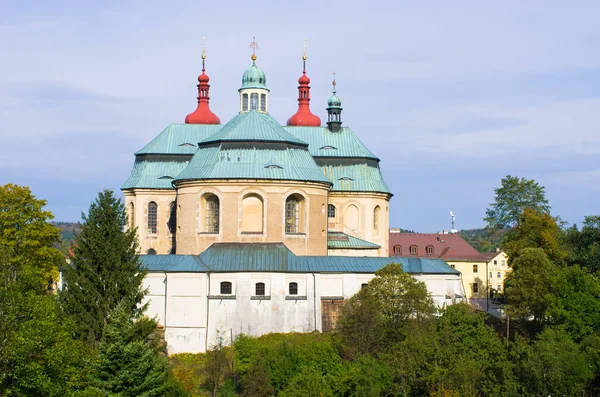 Церковь в Хейнице, Чехия — стоковое фото