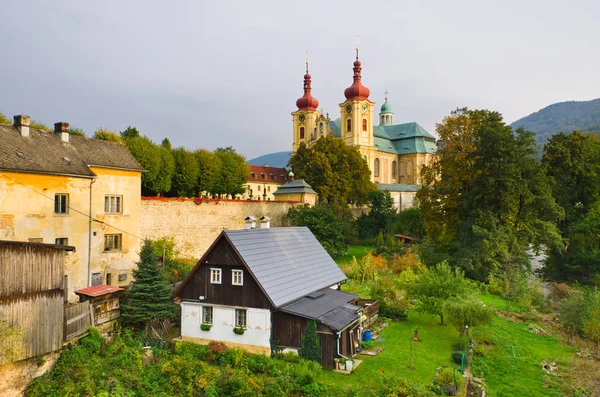 Kościół w Hejnicach, Republika Czeska — Zdjęcie stockowe