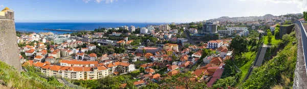 Міський пейзаж Фуншал, Мадейра, Португалія Ліцензійні Стокові Фото