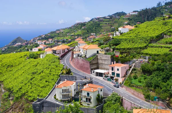 Ampla vista da Levada do Norte - Ilha da Madeira, Portugal — Fotografia de Stock