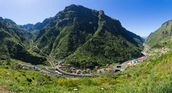 Valle de Serra de Agua en la isla de Madeira, Portugal — Foto de Stock