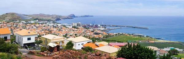 Canical 镇, 马德拉岛-葡萄牙 免版税图库图片