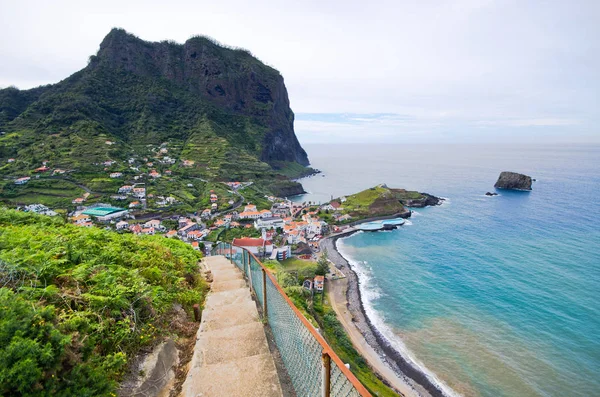 Porto da Cruz on Madeira island, Portugal — Zdjęcie stockowe