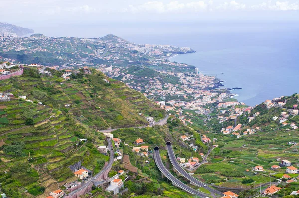 Ampla vista da Levada do Norte - Ilha da Madeira, Portugal — Fotografia de Stock