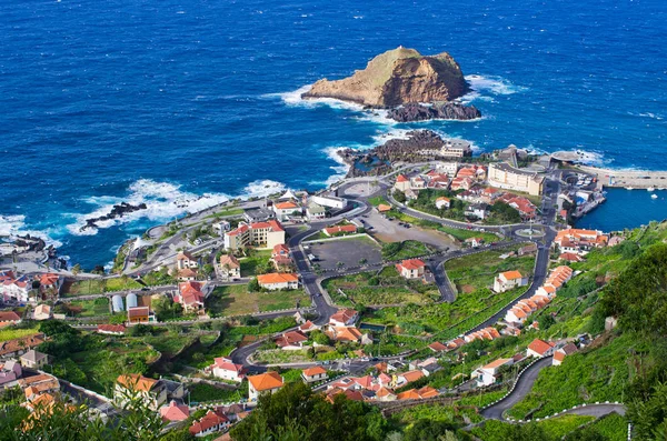 Porto Moniz on Madeira island, Portugal Stok Fotoğraf