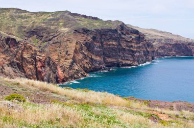 Cliffs Ponta de Sao Lourenco Yarımadası - Madeira Adası
