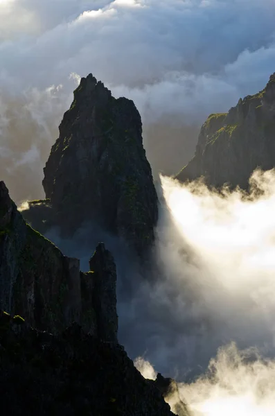 Pico Ruivo peak on Madeira island, Portugal — ストック写真