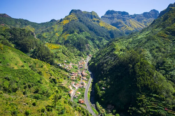 Serra de Agua valley op het eiland Madeira, Portugal — Stockfoto