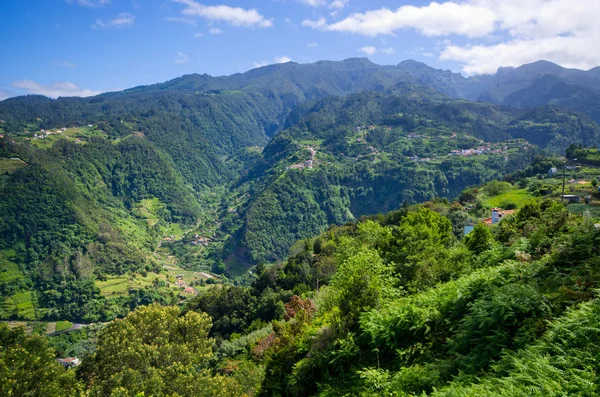 Paisaje cerca de Sao Jorge, Isla de Madeira, Portugal — Foto de Stock