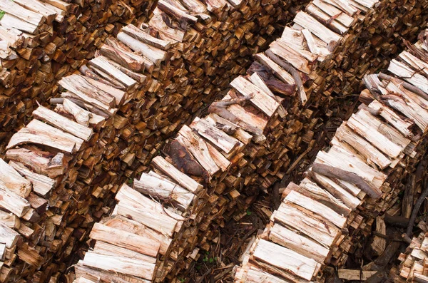 Supply of firewood — Stock Photo, Image