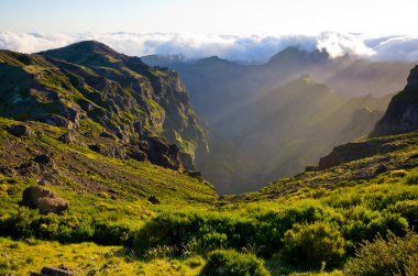Pico Ruivo peak on Madeira island, Portugal