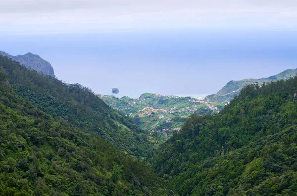 View from Levada da Portela, Madeira, Portugal — Stock fotografie