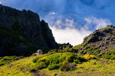 Pico Ruivo peak on Madeira island, Portugal