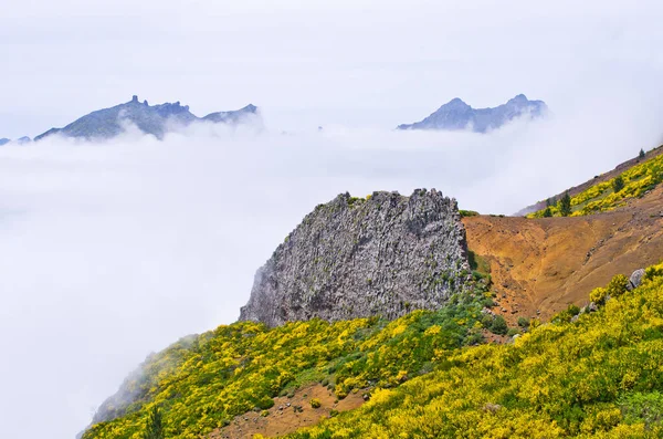 Vue dégagée sur les montagnes, Madère, Portugal — Photo