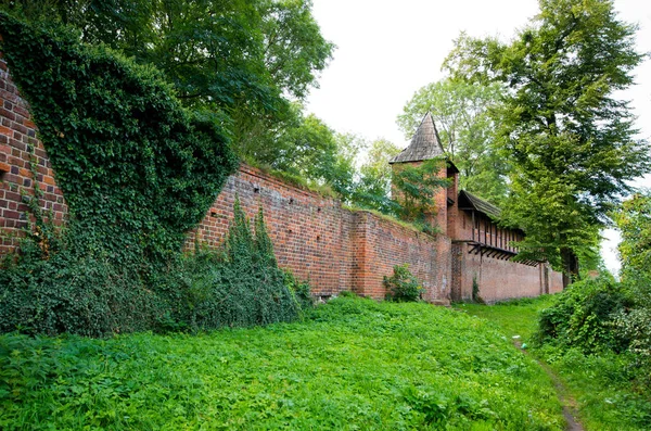 Alte Mauern Von Sroda Slaska Polen — Stockfoto