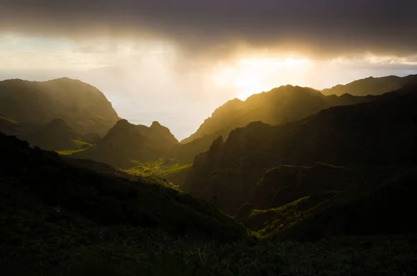 Montagnes autour du célèbre village de Masca sur Tenerife — Photo