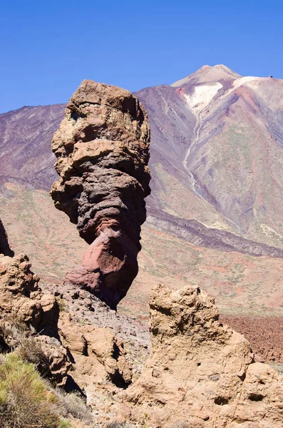 Vista vulcanica sull'isola di Tenerife, Spagna — Foto Stock