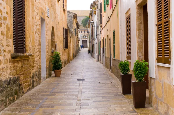 Strade di Acludia, Maiorca, Spagna — Foto Stock