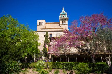 Valldemossa 'daki kilise, Mallorca, İspanya