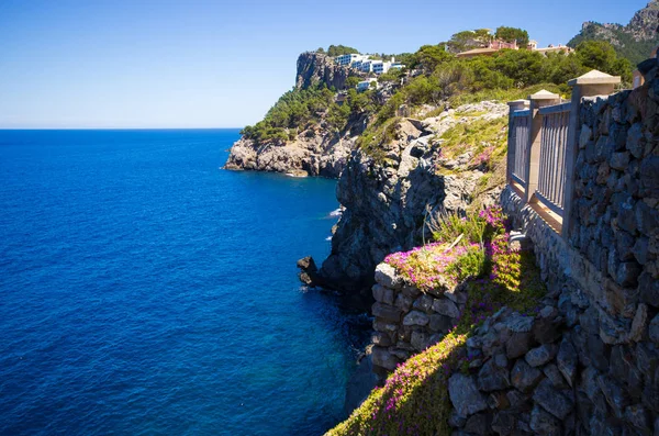 Puerto de Soller, Mallorca, Spanje Stockafbeelding