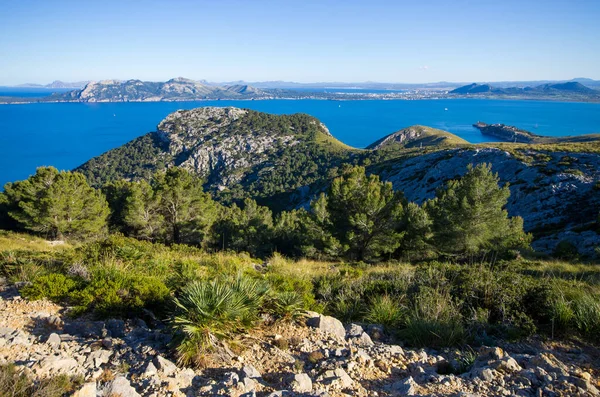 Mallorca Adasının Manzarası Spanya — Stok fotoğraf